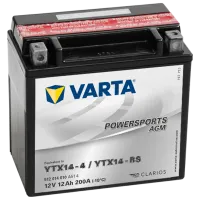 Вспомогательный аккумулятор Varta YTX14-BS 200A