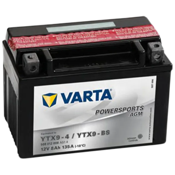Acumulator auxiliar Varta YTX9-BS AGM 135A photo 1