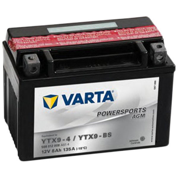 Acumulator auxiliar Varta YTX9-BS AGM 135A photo 1