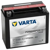 Вспомогательный аккумулятор Varta YTX20L-BS AGM 250A