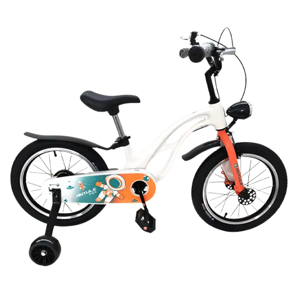 Bicicletă TyBike BK-6 14" Aliaj de magneziu/ White Orange photo 1 Bicicletă TyBike BK-6 14" Aliaj de magneziu/ White Orange photo 1