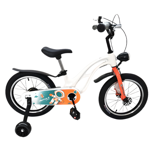 Bicicletă TyBike BK-6 14" Aliaj de magneziu/ White Orange photo 1 Bicicletă TyBike BK-6 14" Aliaj de magneziu/ White Orange photo 1