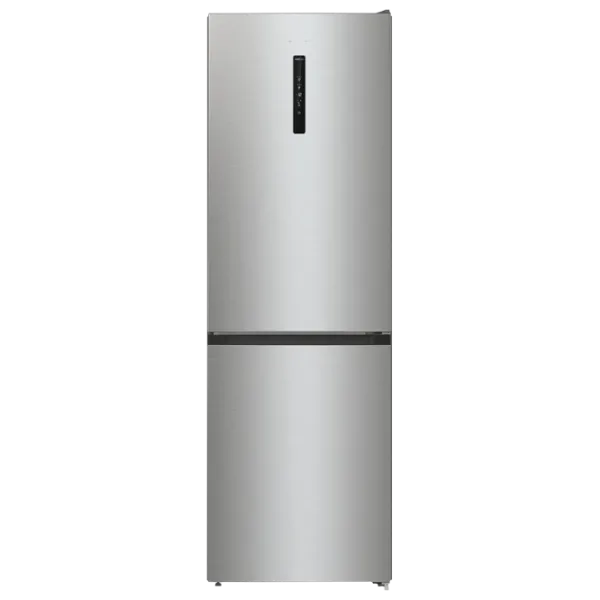Frigider Gorenje NRK 6192 AXL4 cu congelator jos 302 l / 185 cm / Inox photo 1