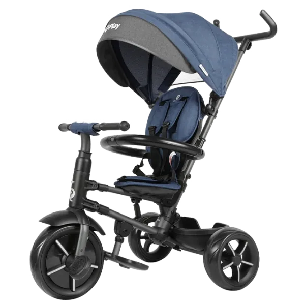Трицикл Qplay Rito Star 20 кг/ Синий photo 1 Трицикл Qplay Rito Star 20 кг/ Синий photo 1