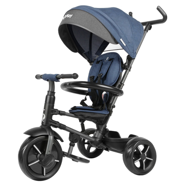 Трицикл Qplay Rito Star 20 кг/ Синий photo 1 Трицикл Qplay Rito Star 20 кг/ Синий photo 1