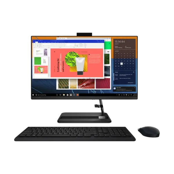 Моноблок Lenovo IdeaCentre 3 23.8" Full HD Ryzen 3/ 24ALC6/ 8 ГБ/ 256 ГБ/ Черный photo 1