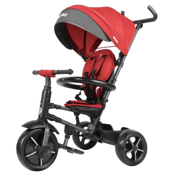 Трицикл Qplay Rito Star 20 кг/ Красный photo 1 Трицикл Qplay Rito Star 20 кг/ Красный photo 1