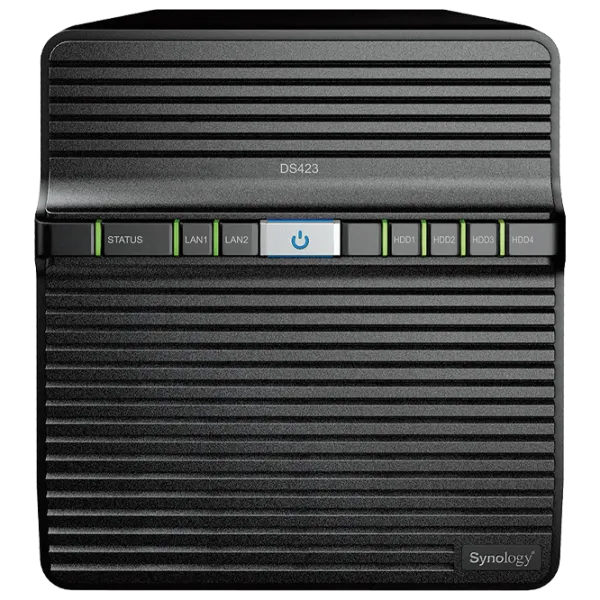 NAS Synology DS423 Черный photo 1