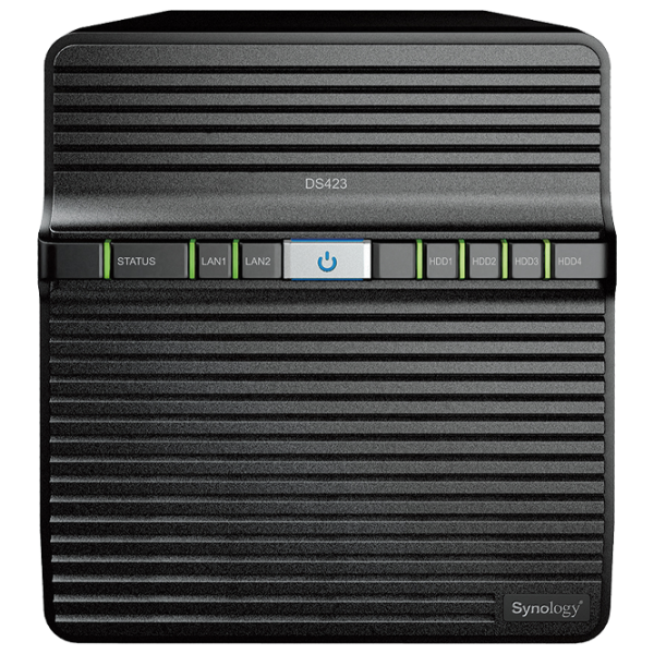 NAS Synology DS423 Черный photo 1