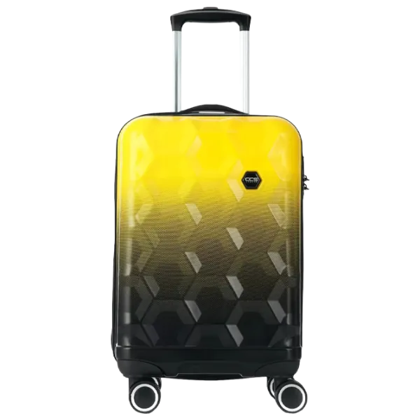 Valiză CCS 5226 45l/ Black Yellow photo 1
