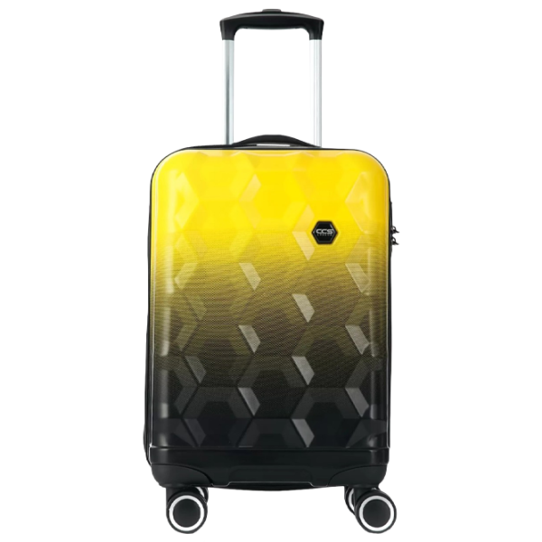 Valiză CCS 5226 45l/ Black Yellow photo 1