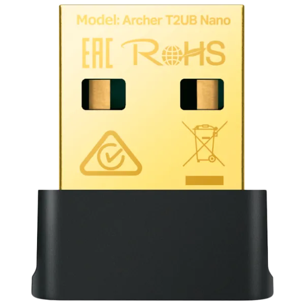 Adaptor de rețea TP-Link T2UB Nano Wi-Fi/ Black photo 1
