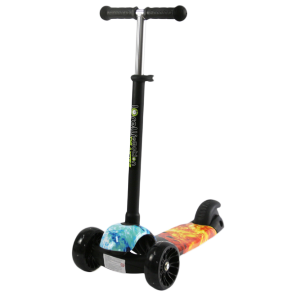 Trotinetă pentru copii cu trei roți Lorelli Draxter (10390130018) 20 kg/ Black photo 1