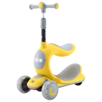 Trotinetă pentru copii cu trei roți Lorelli Trio (10390150004) 50 kg/ Yellow