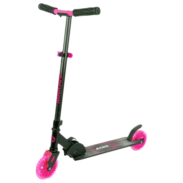 Детский двухколёсный самокат Kikka Boo Makani Aero (31006010133) 50 кг/ Розовый photo 1