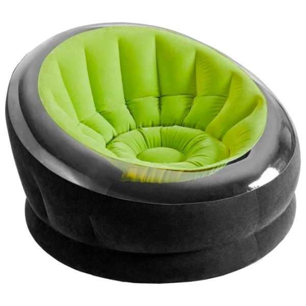 Надувное кресло Intex 68581 112см x 1090 см x 69см/ Черный photo 1