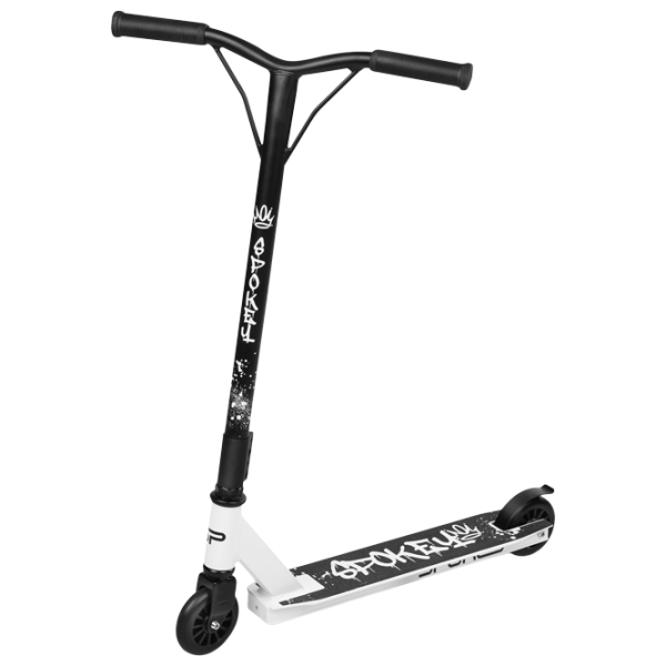 Детский двухколёсный самокат Spokey Revert Basic (929065) 100 кг/ Белый photo 1 Детский двухколёсный самокат Spokey Revert Basic (929065) 100 кг/ Белый photo 1