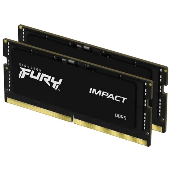 Оперативная память Kingston FURY IMPACT KF564S38IBK2-32 SO-DIMM/ DDR5/ 32 ГБ photo 1