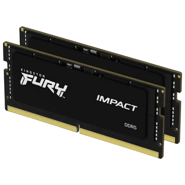 Оперативная память Kingston FURY IMPACT KF560S38IBK2-32 SO-DIMM/ DDR5/ 32 ГБ photo 1