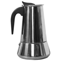 Cafetieră gheizer GS VM00222  / Oțel inoxidabil / Inox