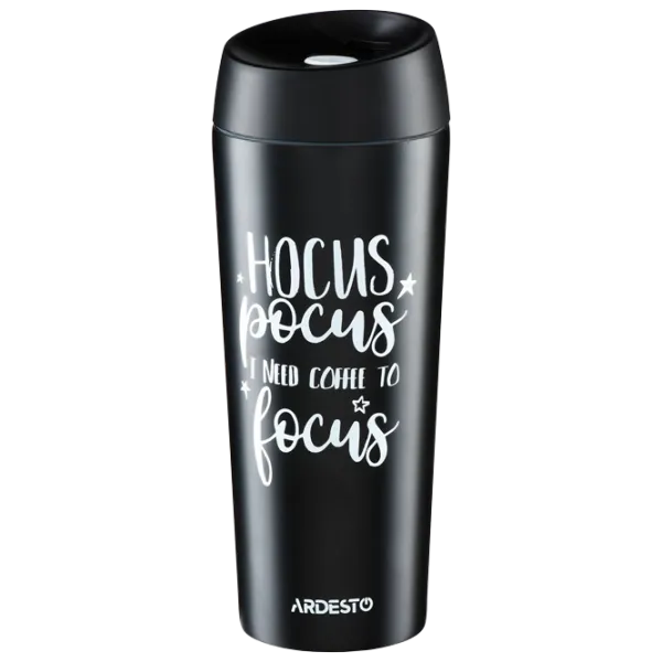 Cană termo Ardesto Coffee Time AR2645DMB Black 0.45l photo 1