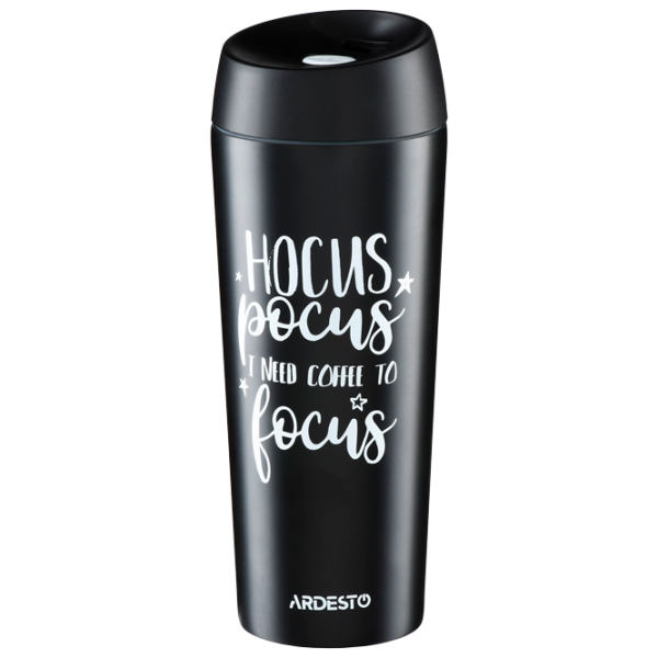 Cană termo Ardesto Coffee Time AR2645DMB Black 0.45l photo 1