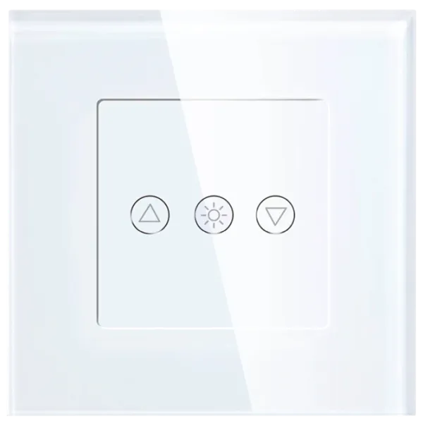 Intrerupator inteligent Hiper WT01G White photo 1
