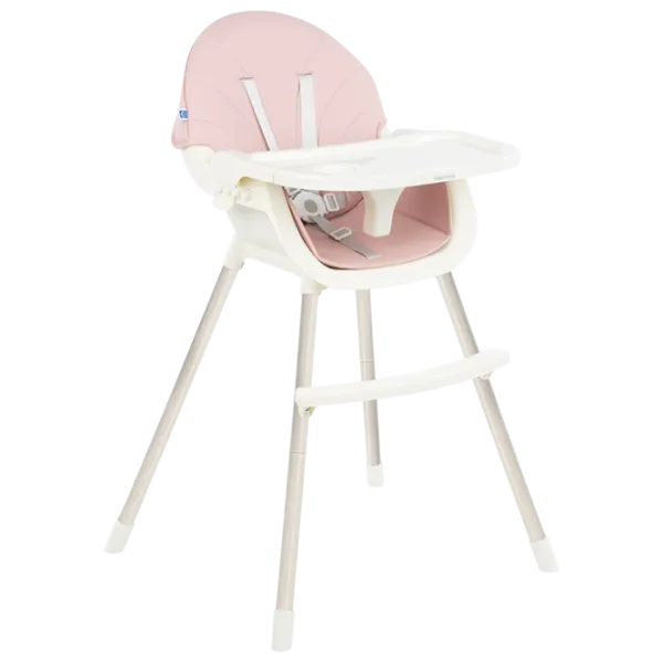 Scaun de masă Kikka Boo Nutri Steel (31004010135) Clasic/ 6 luni / Pink  photo 1 Scaun de masă Kikka Boo Nutri Steel (31004010135) Clasic/ 6 luni / Pink  photo 1