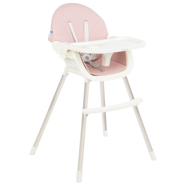 Scaun de masă Kikka Boo Nutri Steel (31004010135) Clasic/ 6 luni / Pink  photo 1 Scaun de masă Kikka Boo Nutri Steel (31004010135) Clasic/ 6 luni / Pink  photo 1