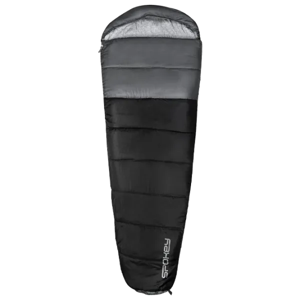 Спальный мешок Spokey Nordic 250 (928463) Polyester/ Черный Серый photo 1 Спальный мешок Spokey Nordic 250 (928463) Polyester/ Черный Серый photo 1