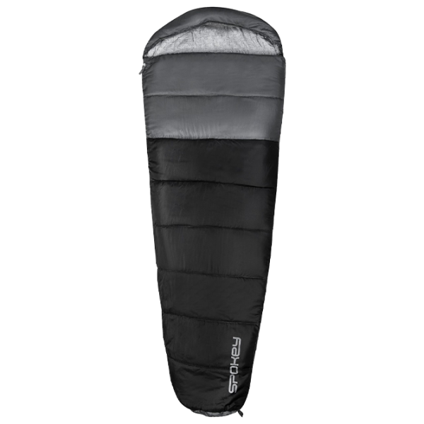 Спальный мешок Spokey Nordic 250 (928463) Polyester/ Черный Серый photo 1 Спальный мешок Spokey Nordic 250 (928463) Polyester/ Черный Серый photo 1