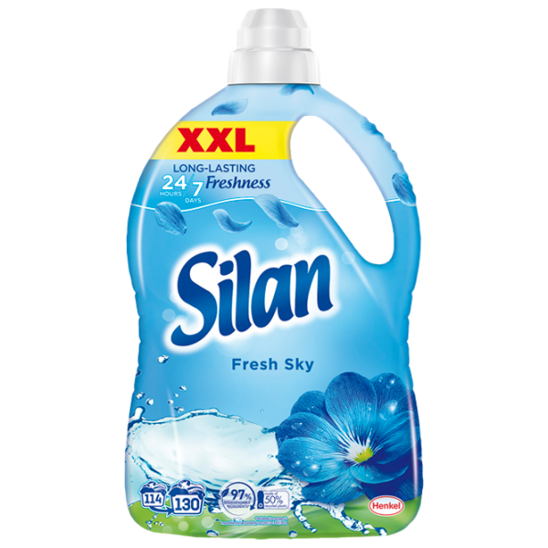 Кондиционер для белья Silan Fresh Sky 2.86л Количество стирок: 130 photo 1
