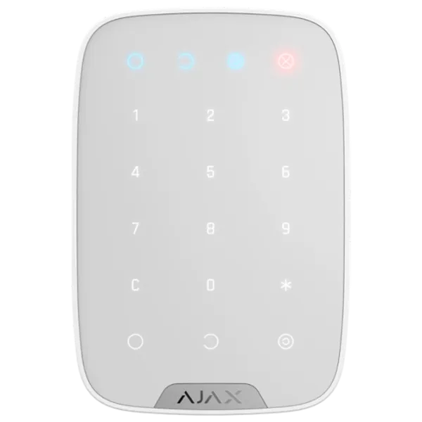 Сенсорная клавиатура Ajax KeyPad Белый photo 1