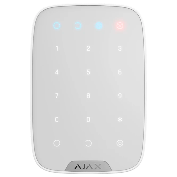 Сенсорная клавиатура Ajax KeyPad Белый photo 1