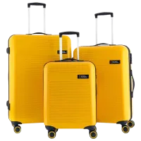 Чемодан National Geographic N-2004 Set 105л/ Желтый