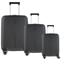 Valiză CCS 5224 Set 105l/ Black