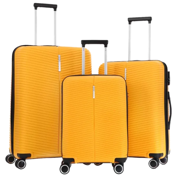 Чемодан CCS 5224 Set 105л/ Желтый photo 1 Чемодан CCS 5224 Set 105л/ Желтый photo 1