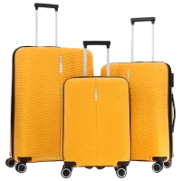 Valiză CCS 5224 Set 105l/ Yellow