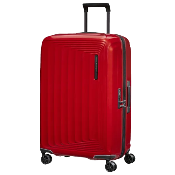 Valiză Samsonite Nuon Spinner Expandable 38l/ Metalic Red photo 1