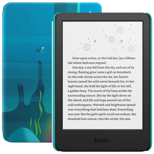 Carte electronică Kindle Paperwhite Kids (11th Generation) 6.8" / E-Ink Carta / 16 GB / Ocean Explorer photo 1