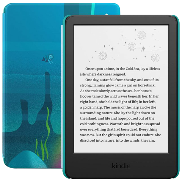 Carte electronică Kindle Paperwhite Kids (11th Generation) 6.8" / E-Ink Carta / 16 GB / Ocean Explorer photo 1