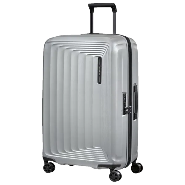 Valiză Samsonite Nuon Spinner Expandable 79l/ Matte Silver photo 1