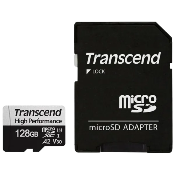 Карта памяти Transcend TS128GUSD340S 128 ГБ MicroSD/ Class10 photo 1