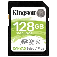 Memory Card Kingston Canvas Select Plus U3 SDS2 128 GB SD/ UHS-I (U3)