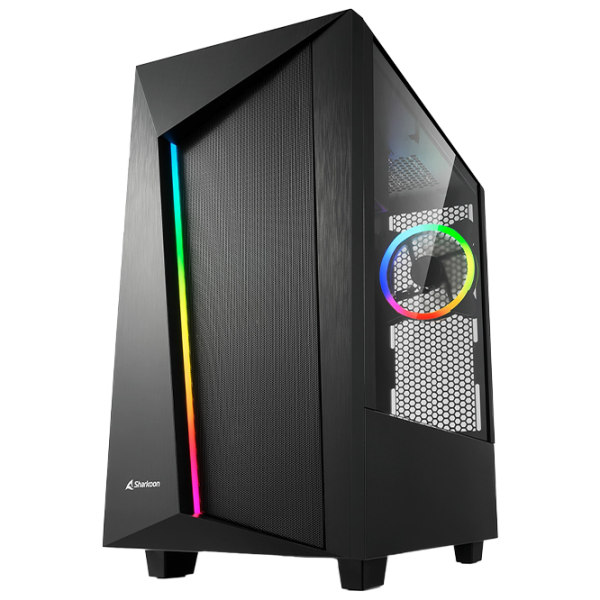 Carcasă Sharkoon REV 100 Mid Tower / Black photo 1