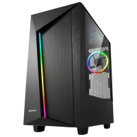 Корпус Sharkoon REV 100 Mid Tower / Черный