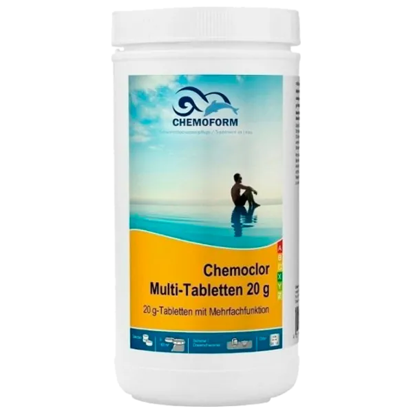 Pastile multifuncționale Chemoform 51519 comprimate/ pentru dezinfectare/ 20 g photo 1