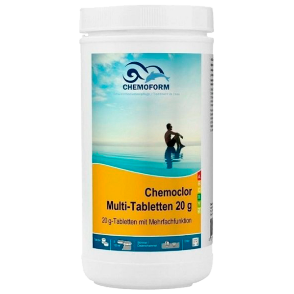 Pastile multifuncționale Chemoform 51519 comprimate/ pentru dezinfectare/ 20 g photo 1