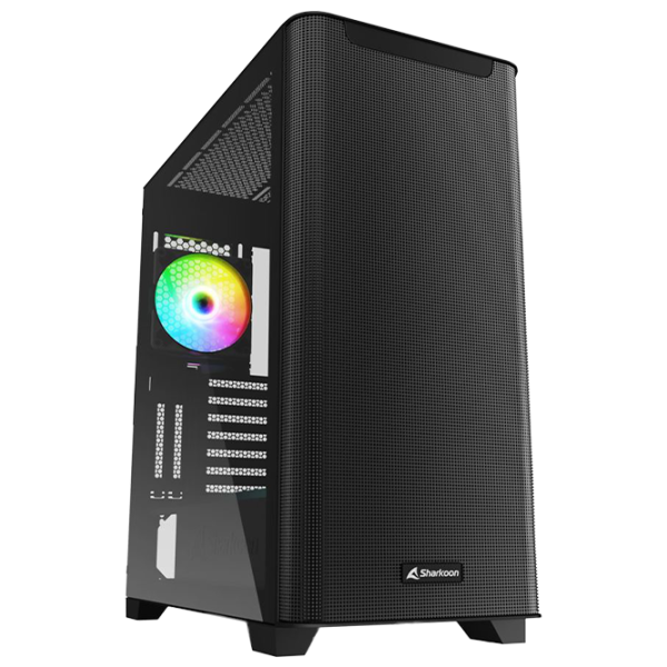 Корпус Sharkoon REV 100 Mid Tower / Черный photo 1 Корпус Sharkoon REV 100 Mid Tower / Черный photo 1