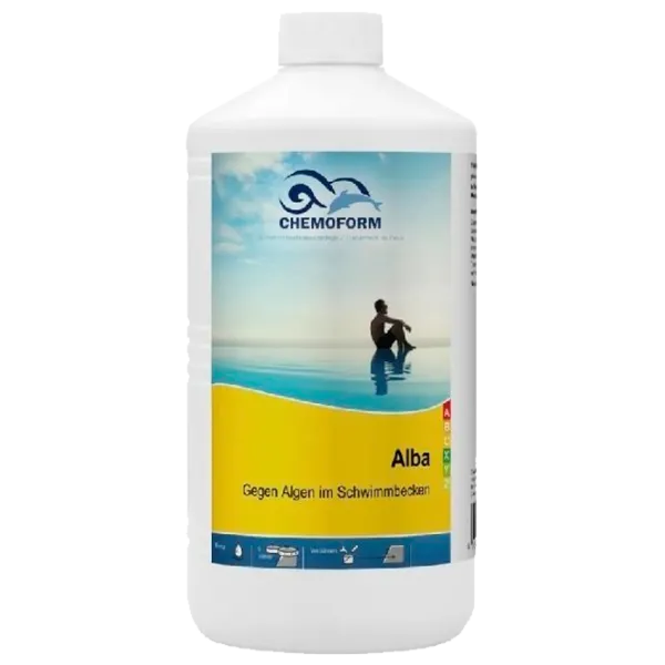 Soluție Chemoform Algicid Alba Super K lichid/ Pentru alge, bacterii și ciuperci/ 1 l photo 1